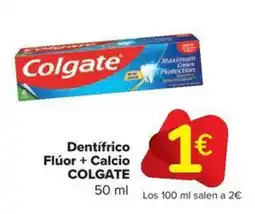Carrefour Market COLGATE Dentifrico Flúor + Calcio oferta