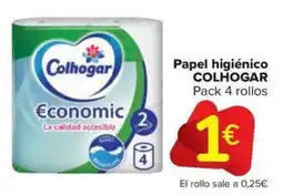 Carrefour Market COLHOGAR Papel higiénico oferta
