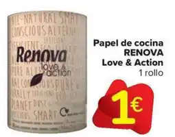 Carrefour Market RENOVA Papel de cocina Love & Action oferta