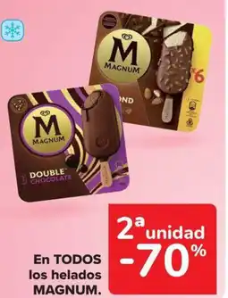 Carrefour Market MAGNUM En todos los helados oferta