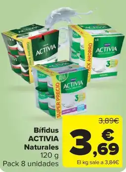 Carrefour Market ACTIVIA Bífidus Naturales oferta