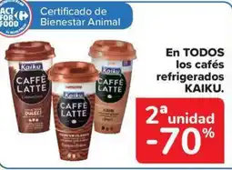 Carrefour Market KAIKU En todos los cafés refrigerados oferta