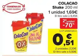 Carrefour Market COLACAO Shake oferta