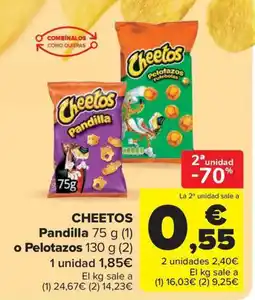 Carrefour Market CHEETOS Pandilla o Pelotazos oferta