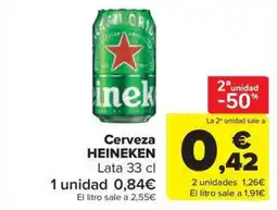 Carrefour Market HEINEKEN Cerveza oferta
