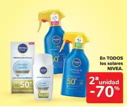 Carrefour Market NIVEA En todos los solares oferta