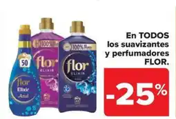 Carrefour Market FLOR En todos los suavizantes y perfumadores oferta