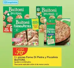 Carrefour Express BUITONI En pizzas Forno Di Pietra y Piccolinis oferta