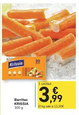 Carrefour Express KRISSIA Barritas oferta