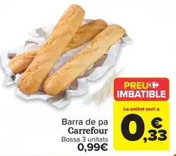 Carrefour Barra de pa Carrefour oferta