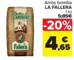 Carrefour LA FALLERA Arròs bomba oferta