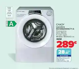 Carrefour CANDY Lavadora RO1496DWMCT1-S oferta