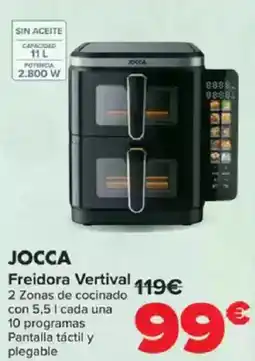 Carrefour JOCCA Freidora Vertival oferta
