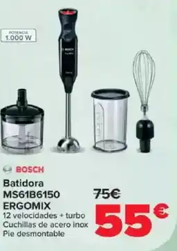 Carrefour BOSCH Batidora MS61B6150 ERGOMIX oferta