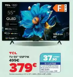 Carrefour TCL TV 55" 55P71K oferta