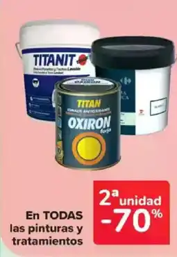 Carrefour En todas las pinturas y tratamientos oferta