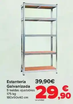 Carrefour Estantería Galvanizada oferta
