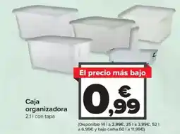 Carrefour Caja organizadora oferta