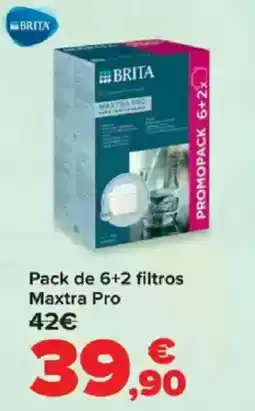 Carrefour BRITA Pack de 6+2 filtros Maxtra Pro oferta