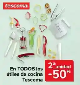 Carrefour En todos los útiles de cocina tescoma oferta
