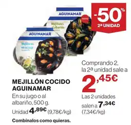 Supercor AGUINAMAR Mejillón cocido oferta