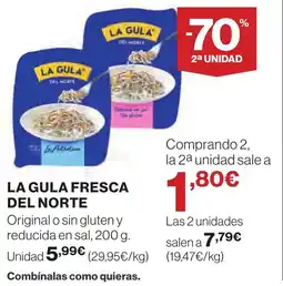 Supercor LA GULA FRESCA DEL NORTE oferta
