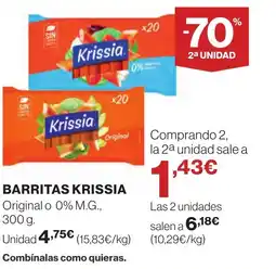 Supercor KRISSIA Barritas oferta