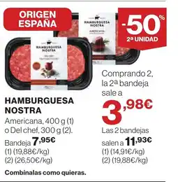 Supercor Hamburguesa nostra oferta