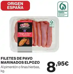 Supercor ELPOZO Filetes de pavo marinados oferta