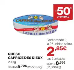 Supercor CAPRICE DES DIEUX Queso oferta