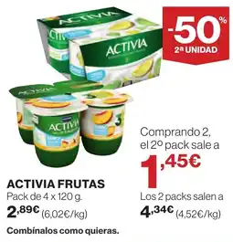 Supercor ACTIVIA Frutas oferta