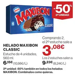 Supercor MAXIBON Helado classic oferta