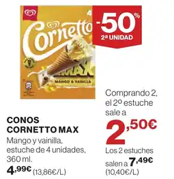 Supercor CORNETTO MAX Conos oferta