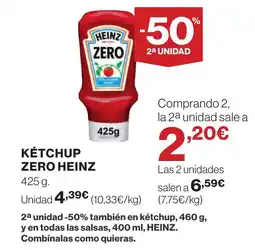Supercor HEINZ Kétchup zero oferta
