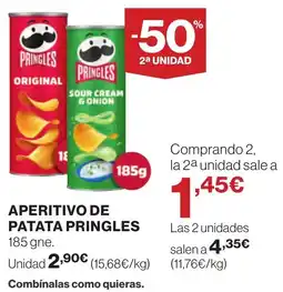 Supercor PRINGLES Aperitivo de patata oferta