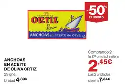 Supercor ORTIZ Anchoas en aceite de oliva oferta