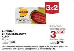 Supercor ALBO Anchoas en aceite de oliva oferta