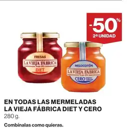 Supercor En todas las mermeladas la vieja fábrica diet y cero. oferta