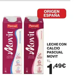 Supercor MOVIT Leche con calcio pascual oferta