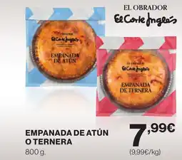 Supercor Empanada de atún o ternera oferta