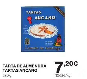 Supercor Tarta de almendra tartas ancano oferta