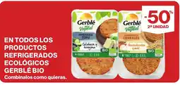 Supercor GERBLÉ BIO En todos los productos refrigerados ecológicos oferta