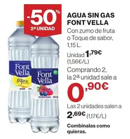 Supercor FONT VELLA Agua sin gas oferta