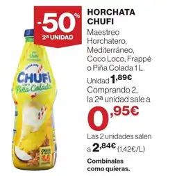Supercor CHUFI Horchata oferta
