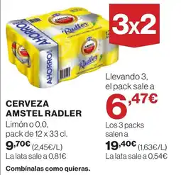 Supercor AMSTEL Cerveza radler oferta
