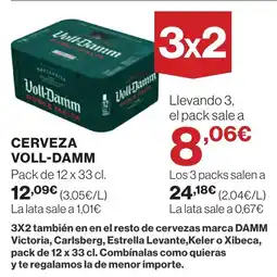 Supercor VOLL-DAMM Cerveza oferta