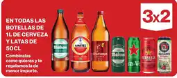 Supercor En todas las botellas de cerveza y latas de oferta