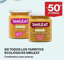 Supercor SMILEAT En todos los tarritos ecológicos oferta