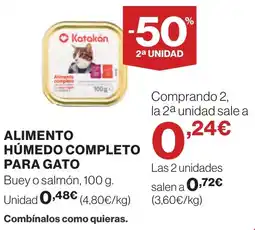 Supercor KATAKAN Alimento húmedo completo para gato oferta