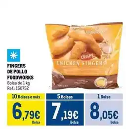 Makro Foodworks - fingers de pollo oferta